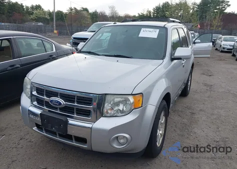 2012 Ford Escape Limited из США, поврежденный, VIN 1FMCU9EG7CKA09651